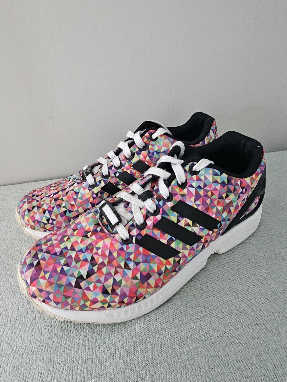 ADIDAS Torsion ZX Flux Multicolor Prism Mens Athketic Shoes, Sneakers